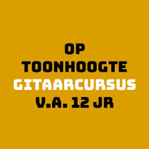 Op Toonhoogte gitaarcursus